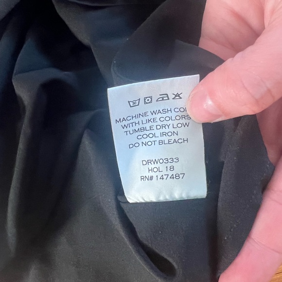 EUC Draper James Black Floral V Neck Dress - Picture 7 of 10